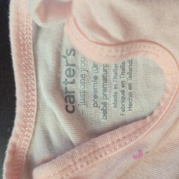 ​Carter's & PurelySoft Preemie (0M) Bodysuit & Gown Bundle (3 Items) - Picture 4 of 7